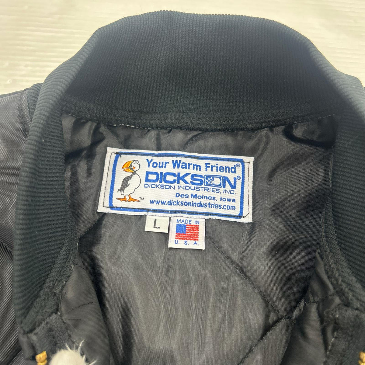 その他アウター DICKSON ｷﾙﾃｨﾝｸﾞ ﾍﾞｽﾄ 黒（L） L ブラック