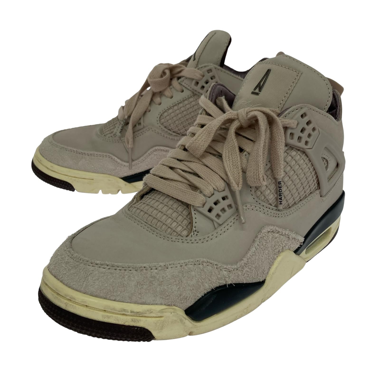 スニーカー ×A MA MANIERE AJ4 FOSSIL STONE 25cm 25cm (US7 UK6 1/2 EU40) ベージュ