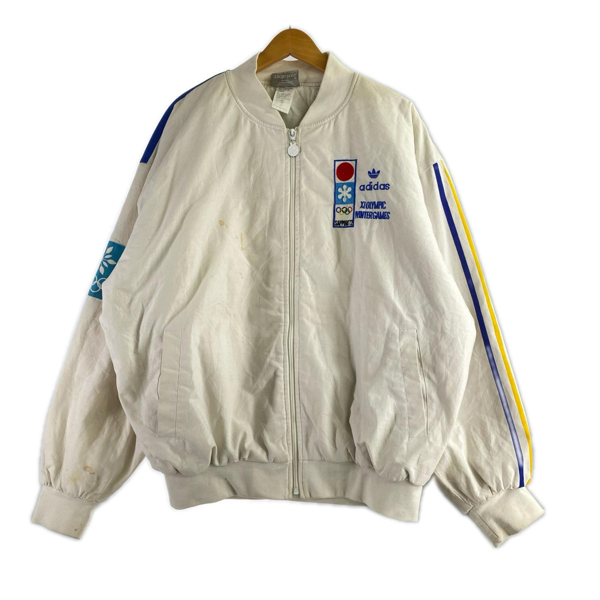 ジャケット Vintage Olympic Games 1972 Sapporo L ホワイト