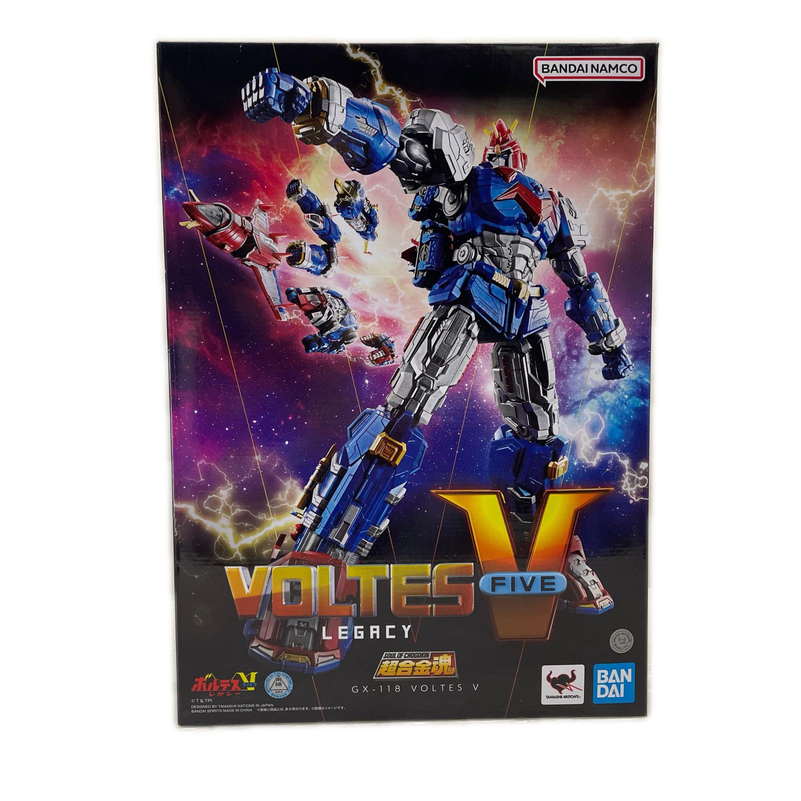 超合金魂 GX-118 VOLTES V 超電磁マシーン　ボルテスV BANDAI フィギュア/グッズ