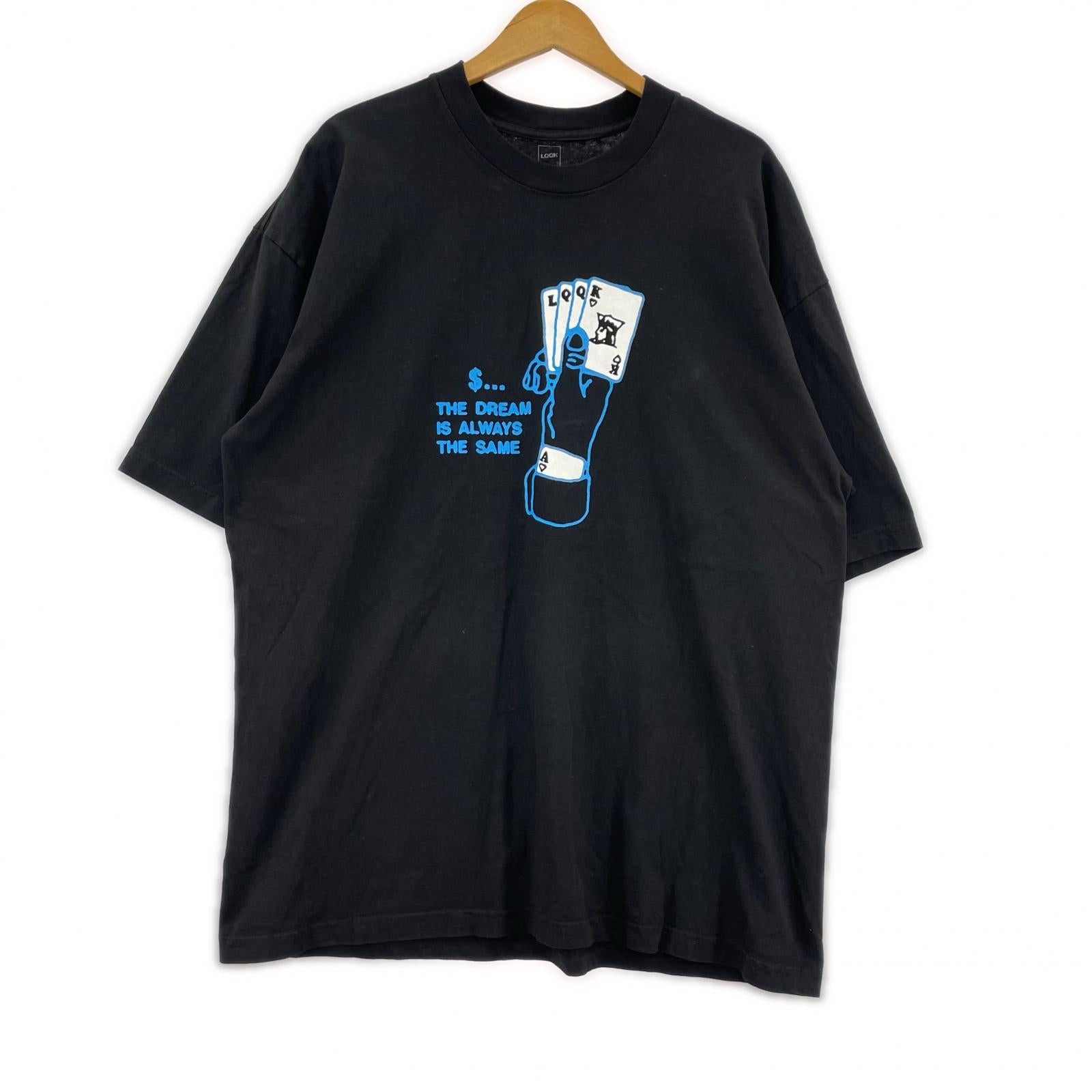 半袖Ｔシャツ LQQK STUDIO　Tシャツ　黒 ブラック