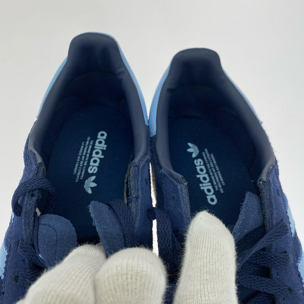 スニーカー HANDOBALL SPEZIAL BOLD W 23.5㎝ 23.5cm (US5 1/2 UK5 EU37) ネイビー