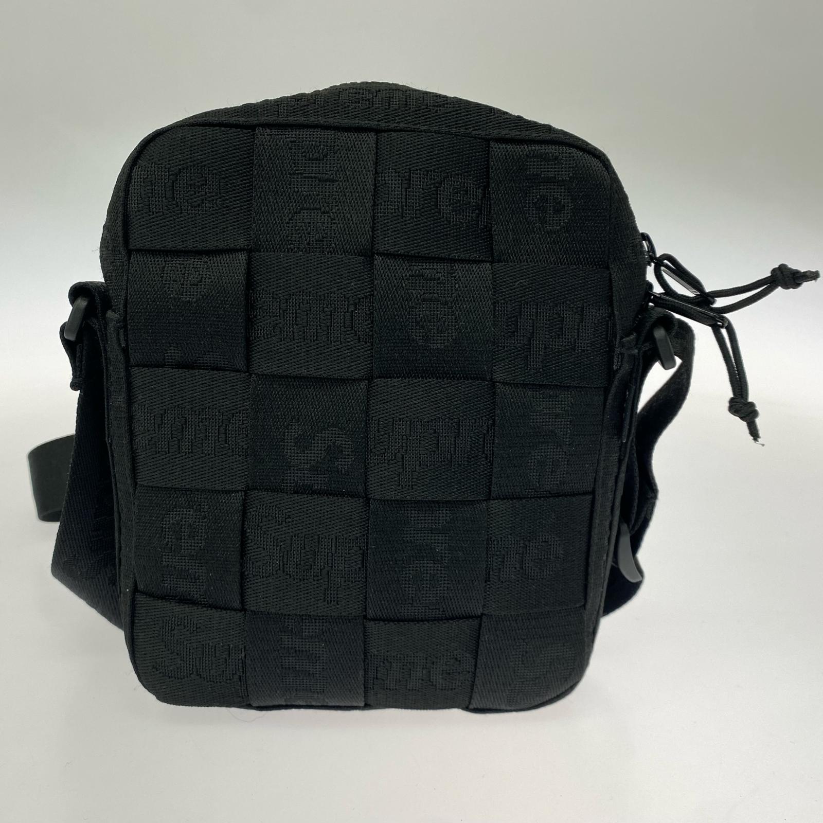 ショルダーバッグ 24ss woven shoulder bag ブラック