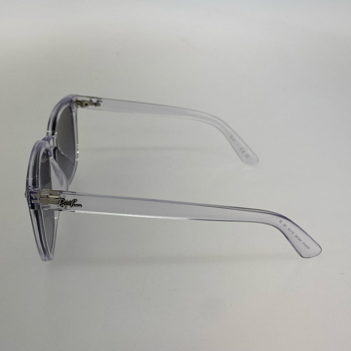その他アクセサリー Ray-Ban RB4401D オーバーサイズサングラス クリアフレーム クリア