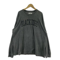 長袖Ｔシャツ Rottweiler アーチロゴ グレー