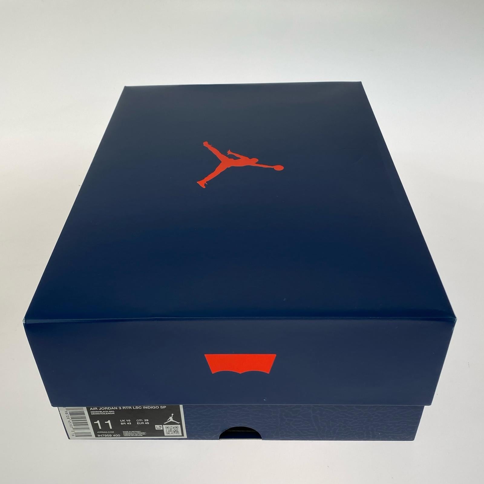 スニーカー ×Levi's AIR JORDAN 3 RETRO SP 29.0cm