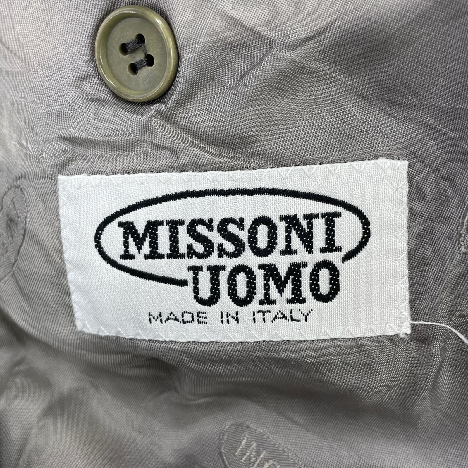 テーラードジャケット MISSONI イタリア製 パステルチェック 48