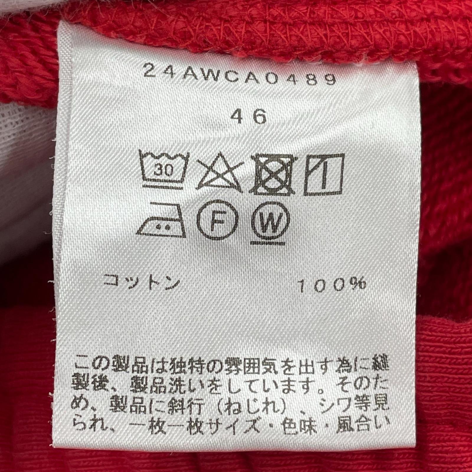 パンツ 24AWCA0489 46 レッド