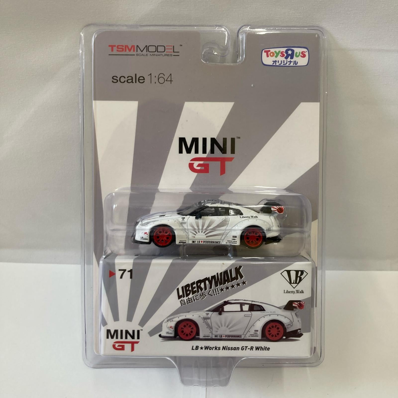 MINIGT LB R35 GTR ホワイト/レッド ミニカーその他