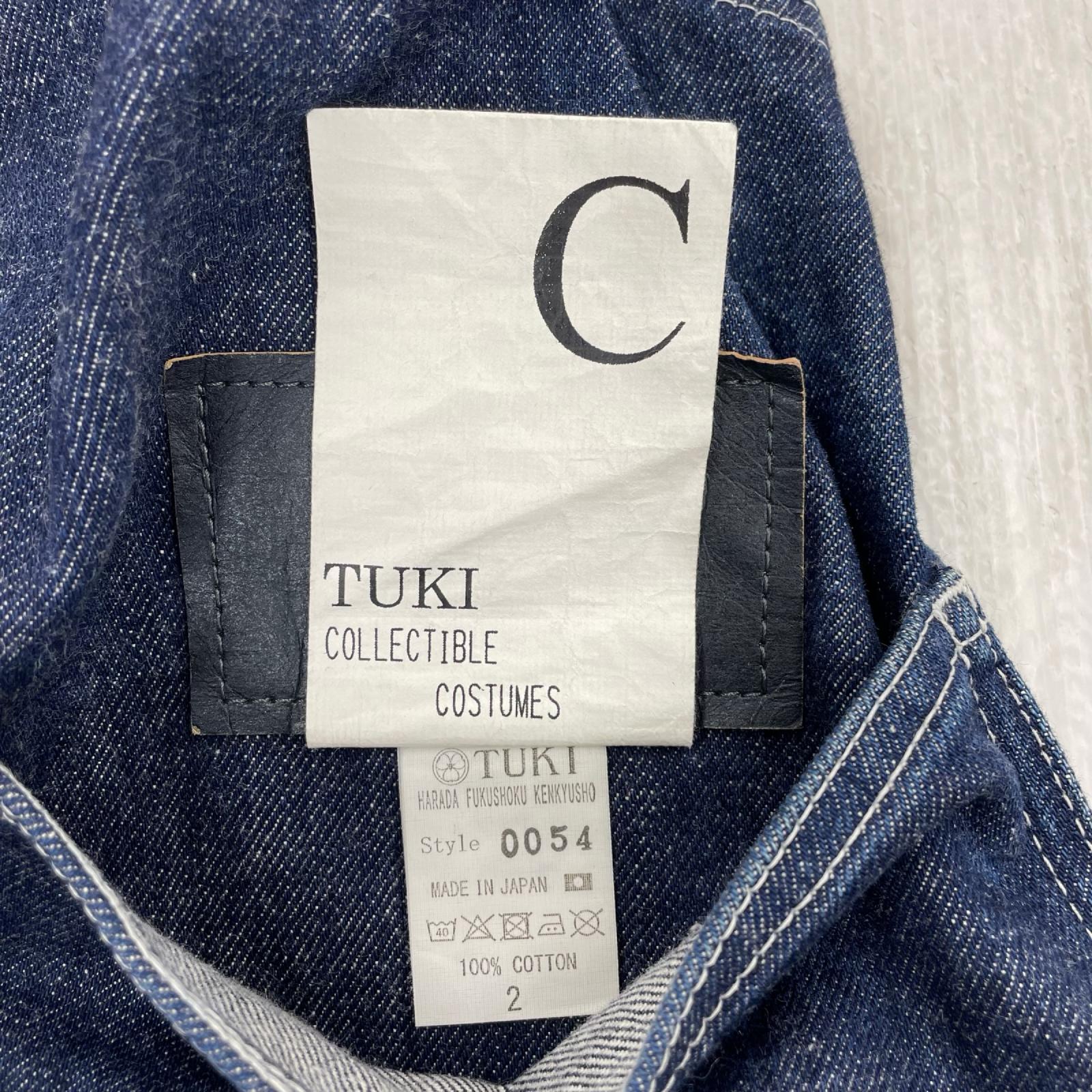 オーバーオール TUKI TYPE2 ﾃﾞﾆﾑｻﾛﾍﾟｯﾄ 0054 紺 (2) 2 ネイビー