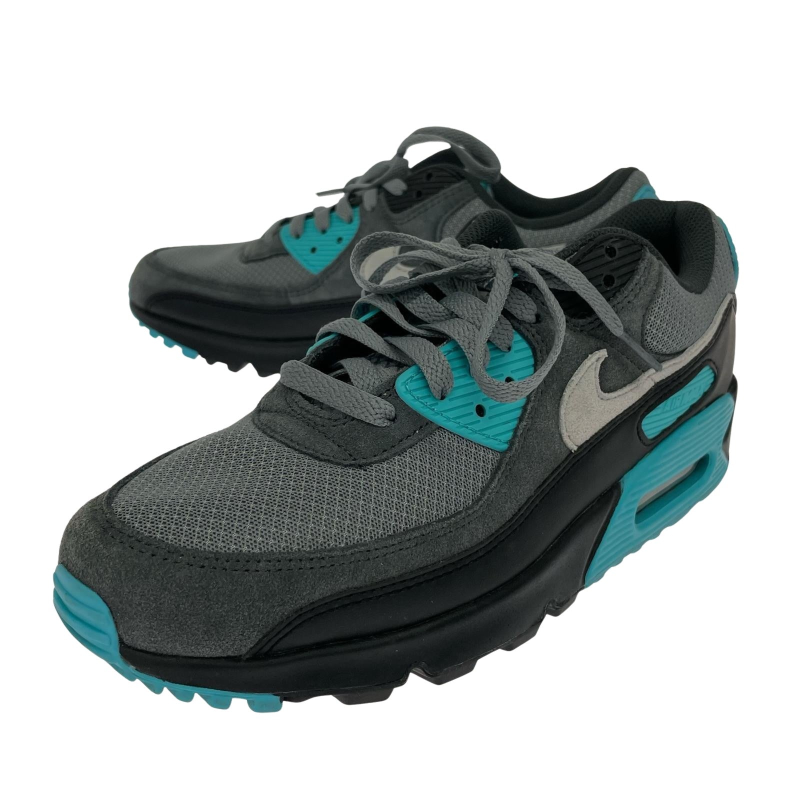 スニーカー NIKE Air Max 90 Cool Grey Wolf Grey Dusty Cactus DM0029-013 (27.5) 27.5cm (US9 1/2 UK9 EU45) グレー
