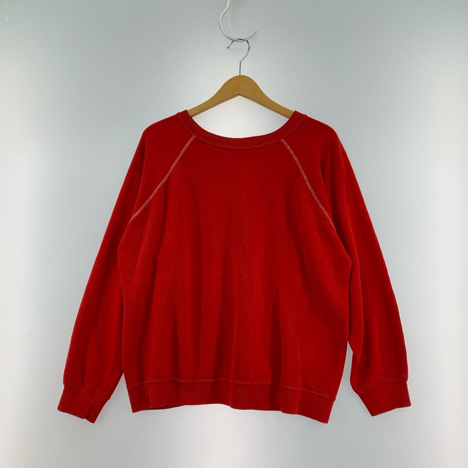 スウェット 70s Collegiate Pacifiｃ Made in USA レッド