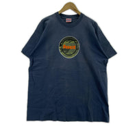 半袖Ｔシャツ 90s USA製 サークルロゴ SSTEE XL ネイビー ネイビー