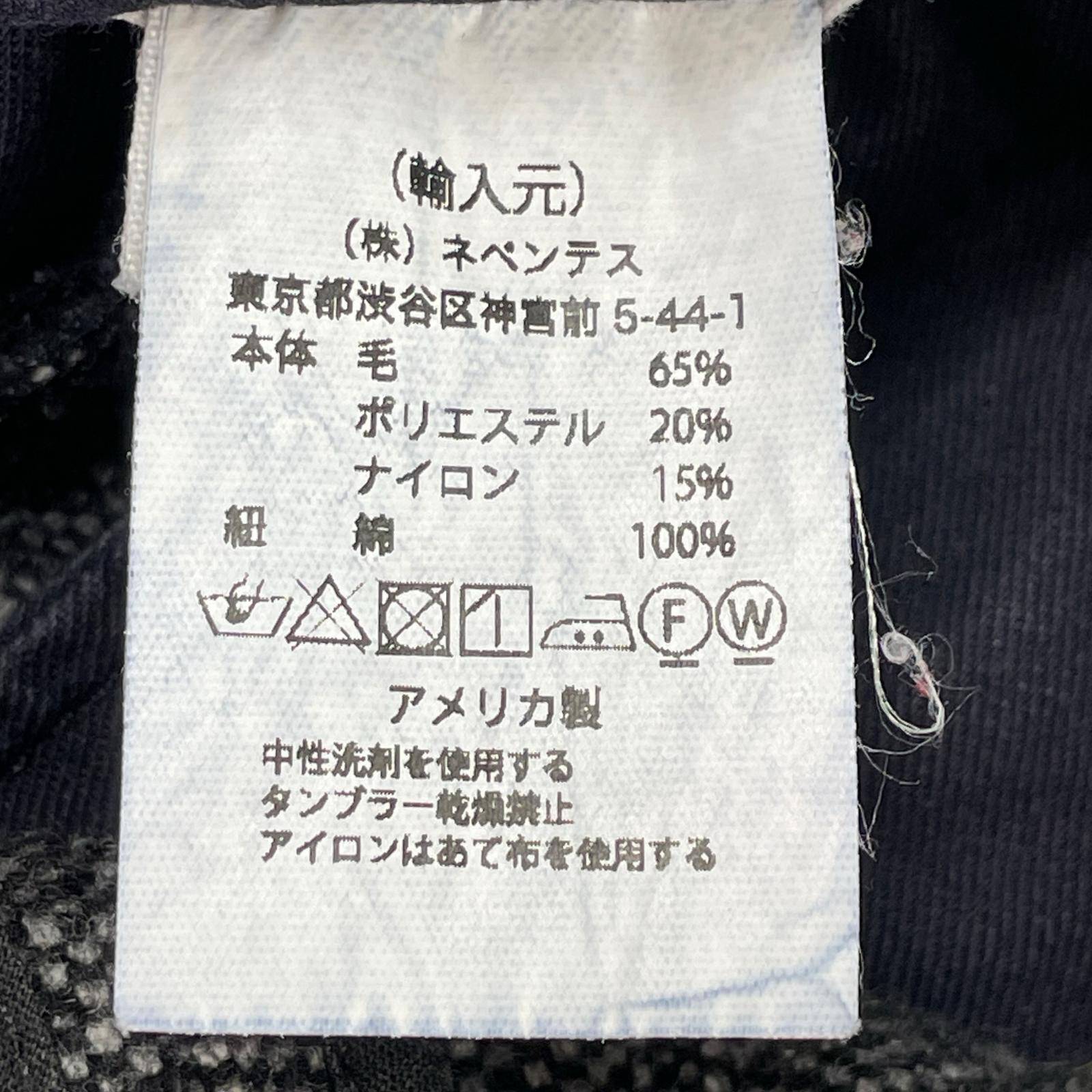 パンツ USA製 ウールパンツ S ブラック