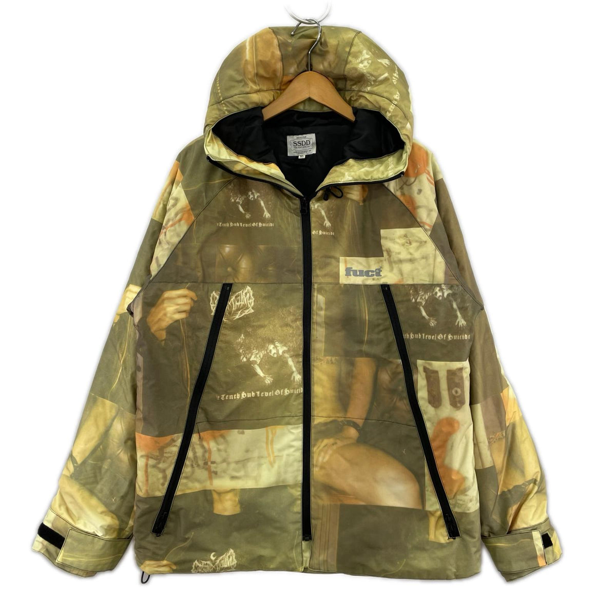 ジャケット 総柄中綿ｼﾞｬｹｯﾄ XL