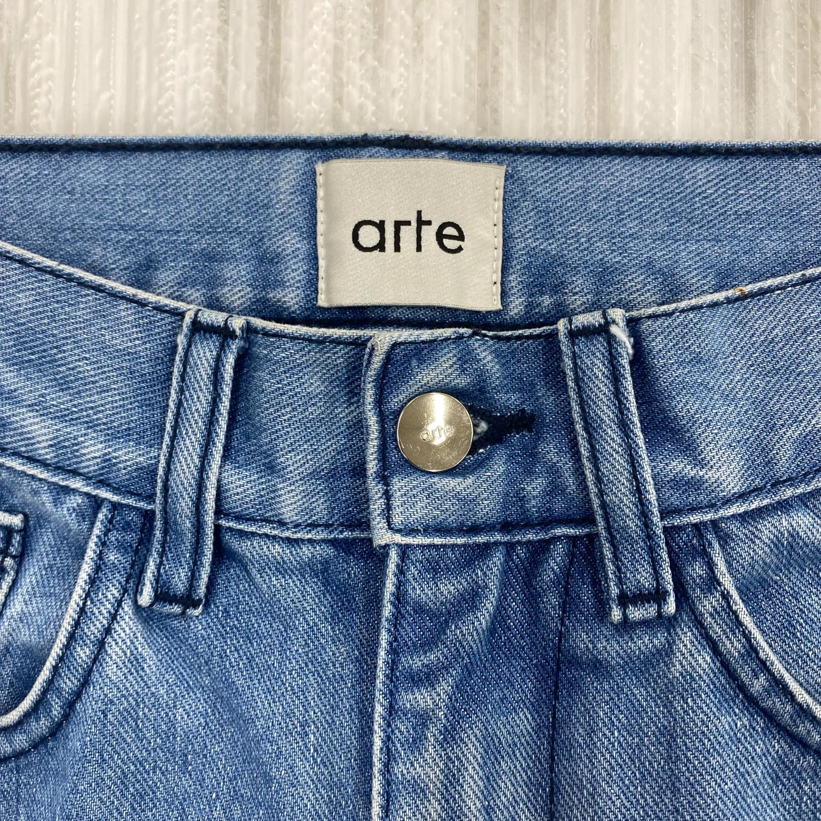 デニムパンツ Arte Antwerp 22AW paul pants デニムパンツ W28 IDG