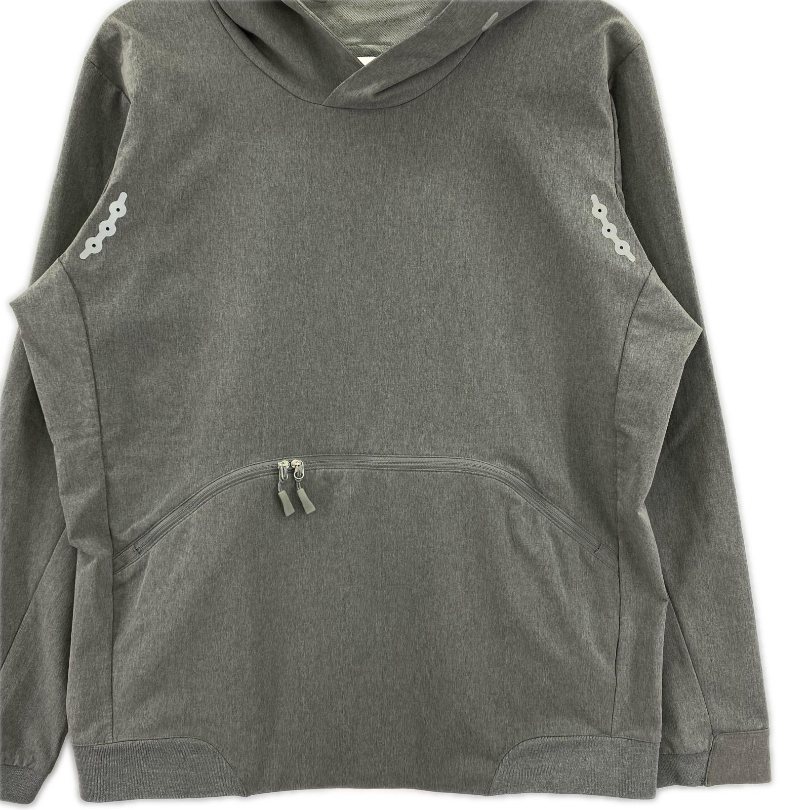パーカー alk phenix L/S HOODIE M グレー