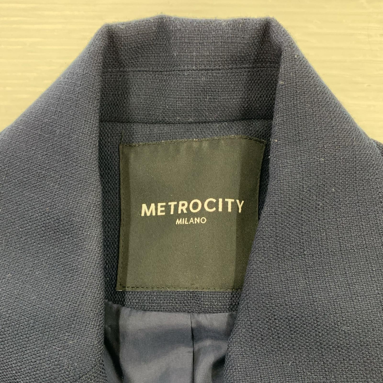 ジャケット ＭＥＴＲＯＣＩＴＹ/シングルジャケット/F フリー ネイビー