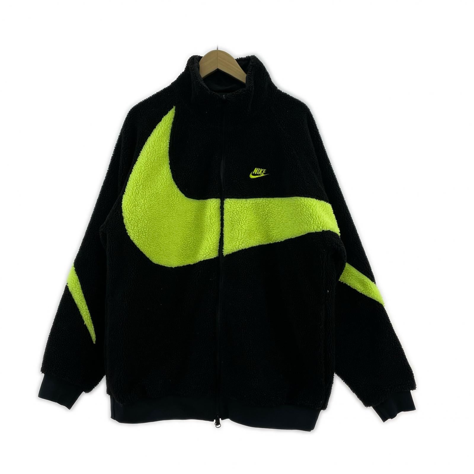 ジャケット リバーシブル ボアジャケット XL ブラック ブラック