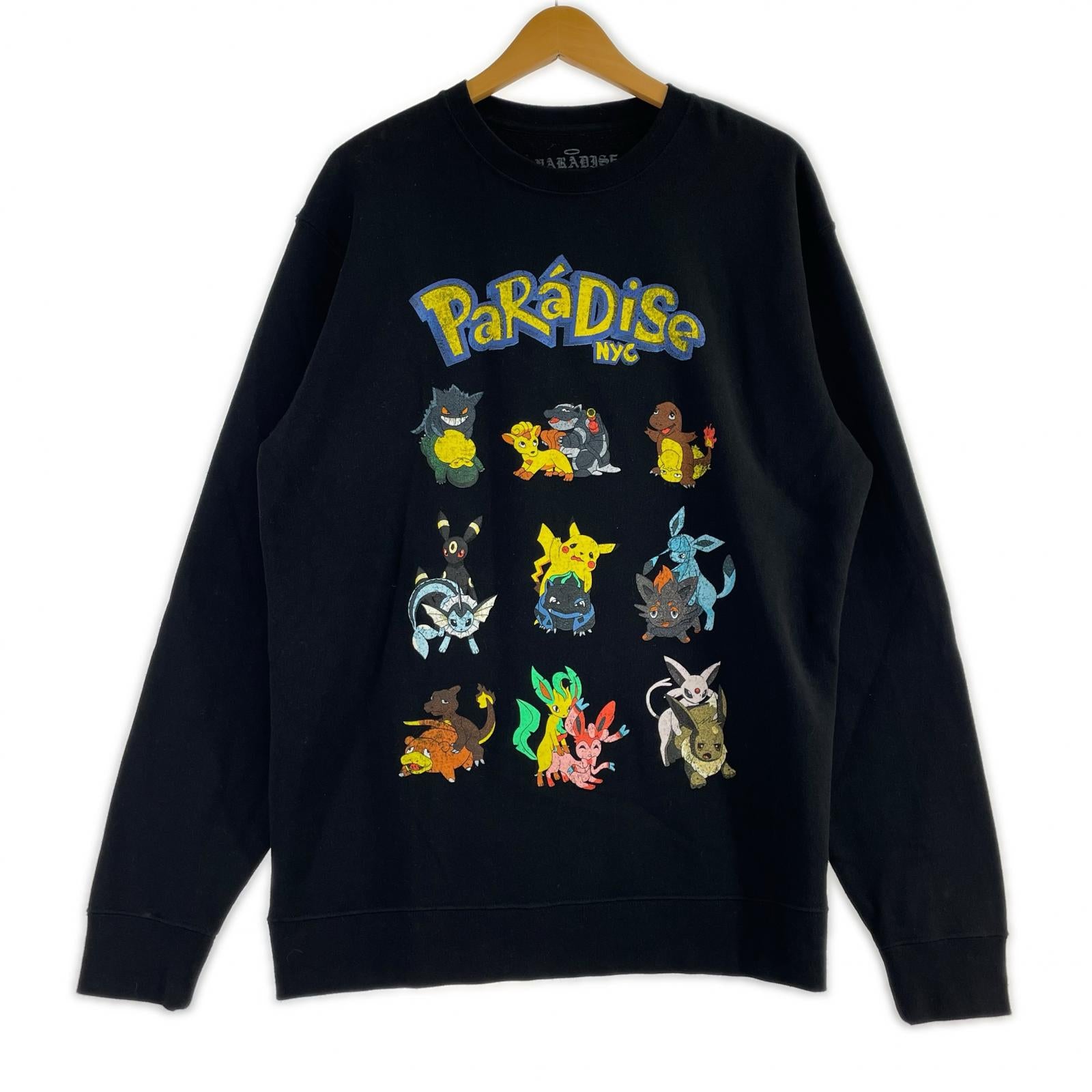 スウェット PARADISE NYC POKE-DIS スウェット L ブラック