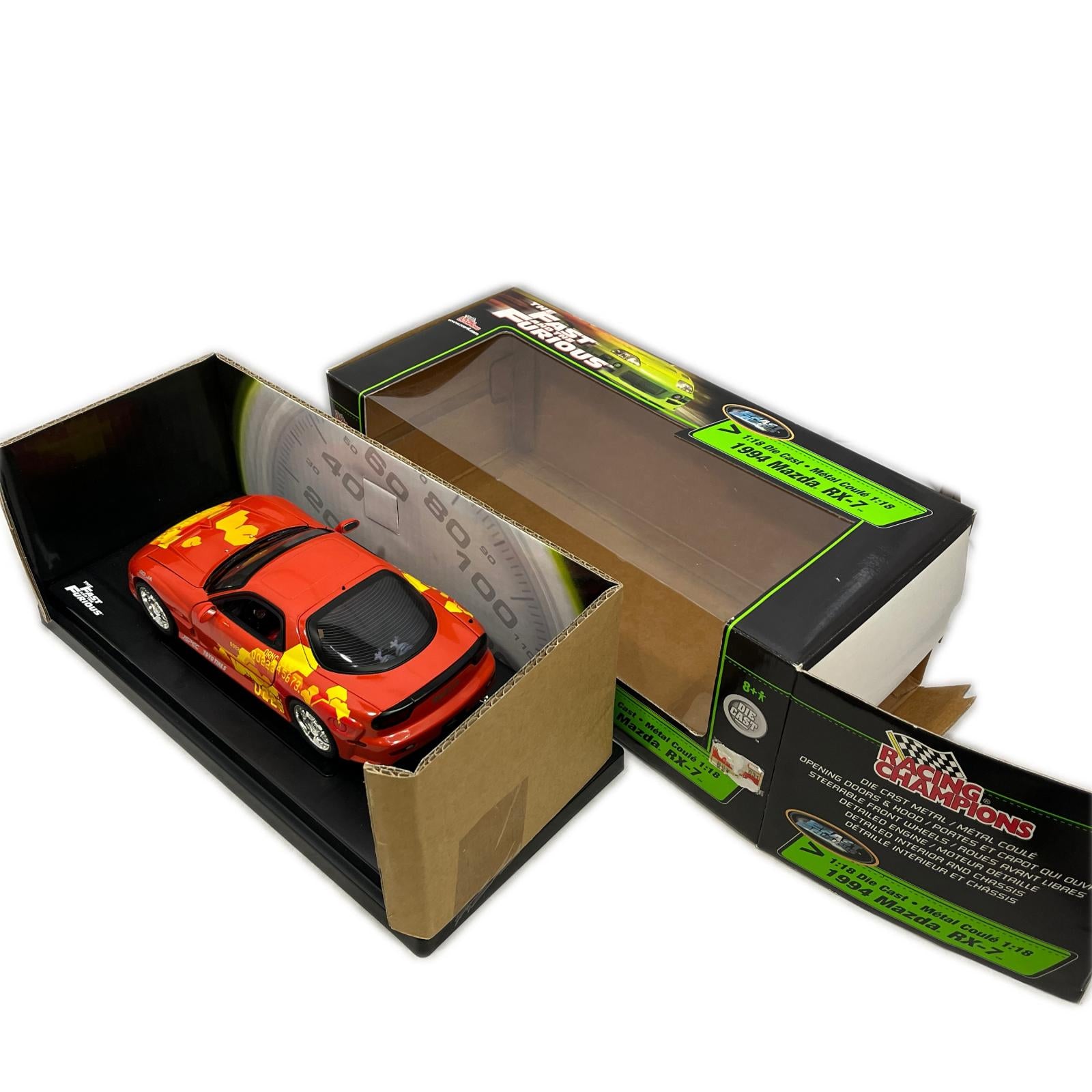 RACING CHAMPIONS 1/18 1994 マツダ RX-7 スケールカー
