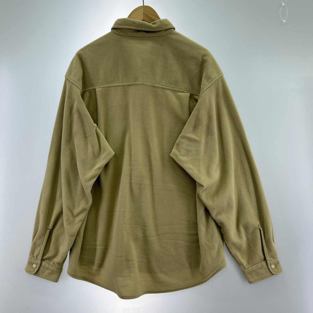 長袖シャツ 00s Made In Canada fleece shirt L L ベージュ