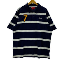 その他トップス 25SS Cursive Polo/サイズL L ネイビー
