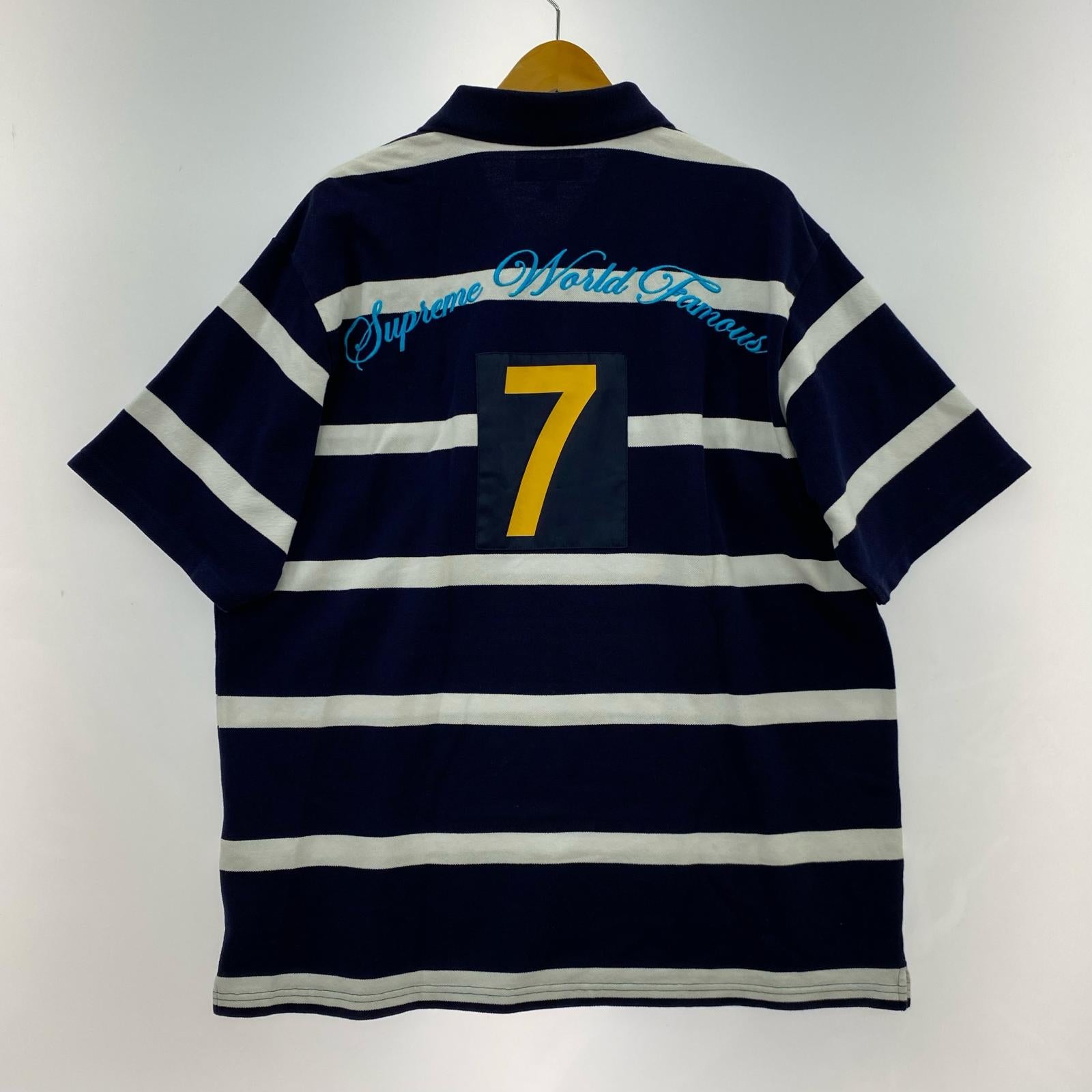 その他トップス 25SS Cursive Polo/サイズL L ネイビー