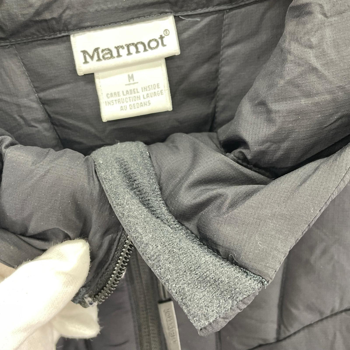 ダウンジャケット Marmot 750FP ライトダウンジャケット M ブラック