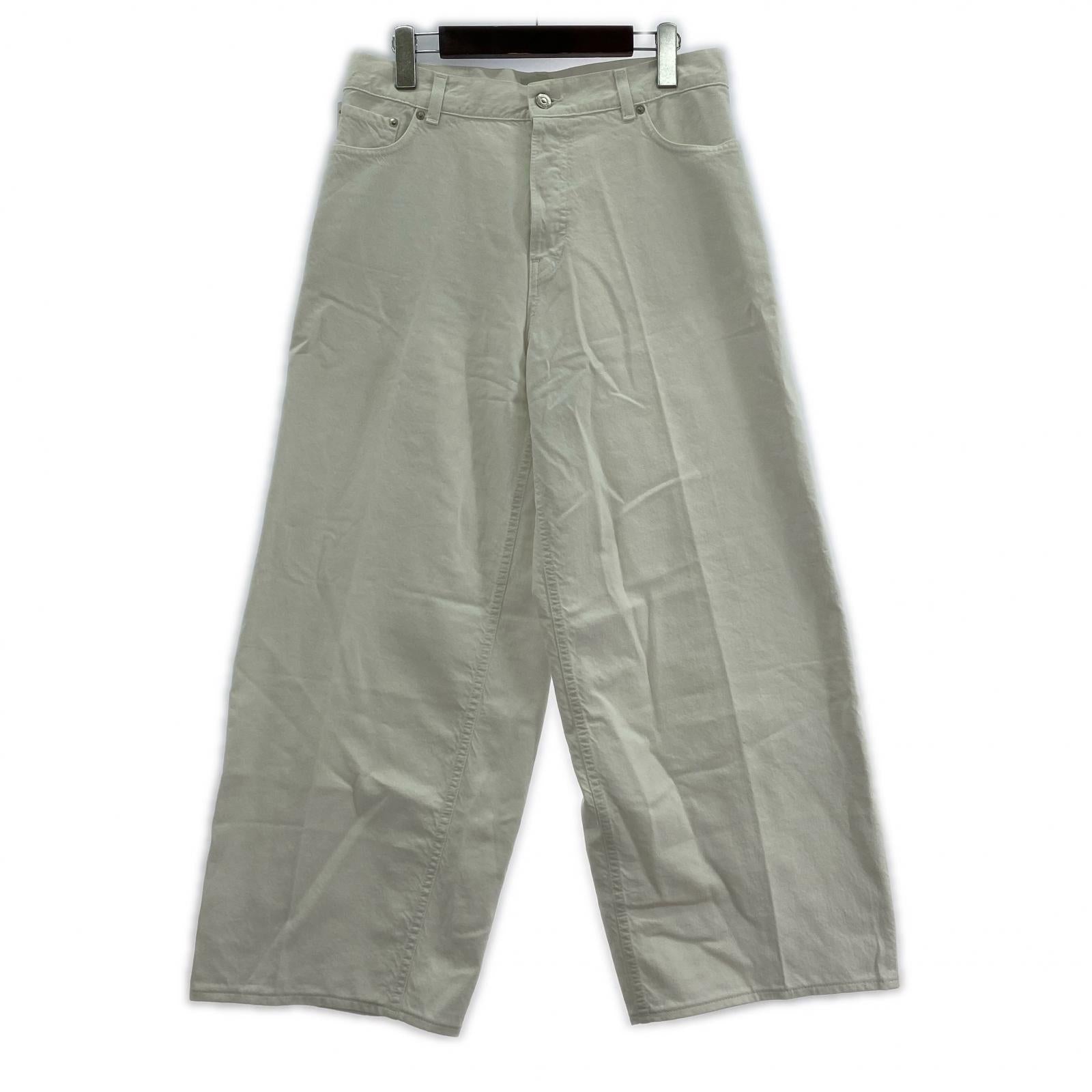 デニムパンツ HAIKURE BETHANY TWILL 45 W27 ホワイト