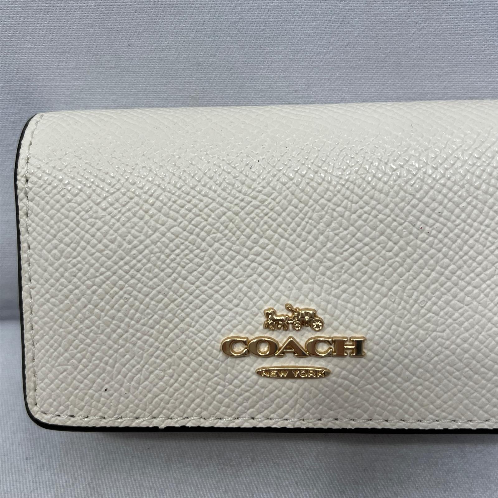 COACH 4連 76741 ホワイト