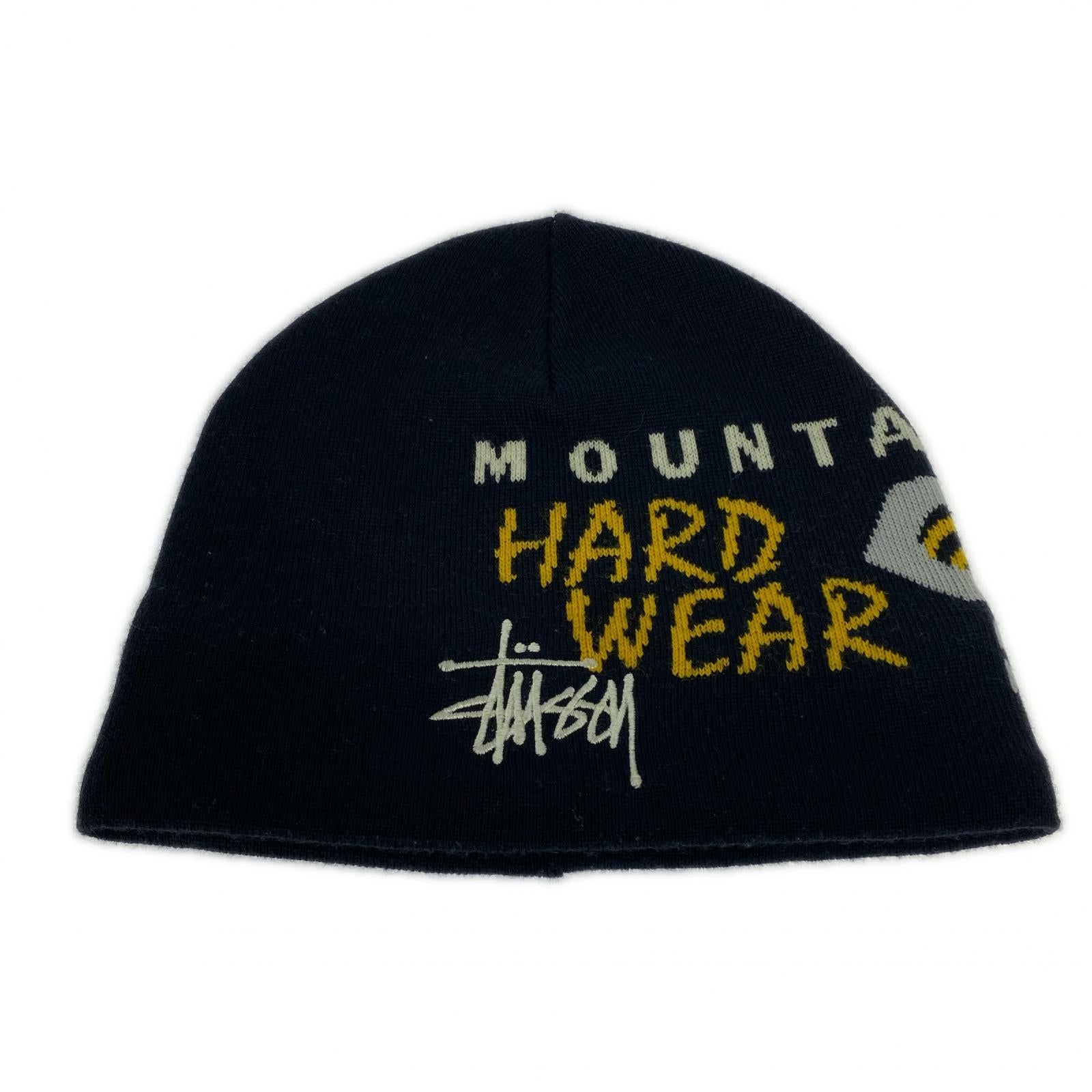 ニットキャップ STUSSY ビーニー　黒 ブラック