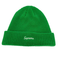 ニットキャップ 25FW loose gauge beanie 緑 グリーン