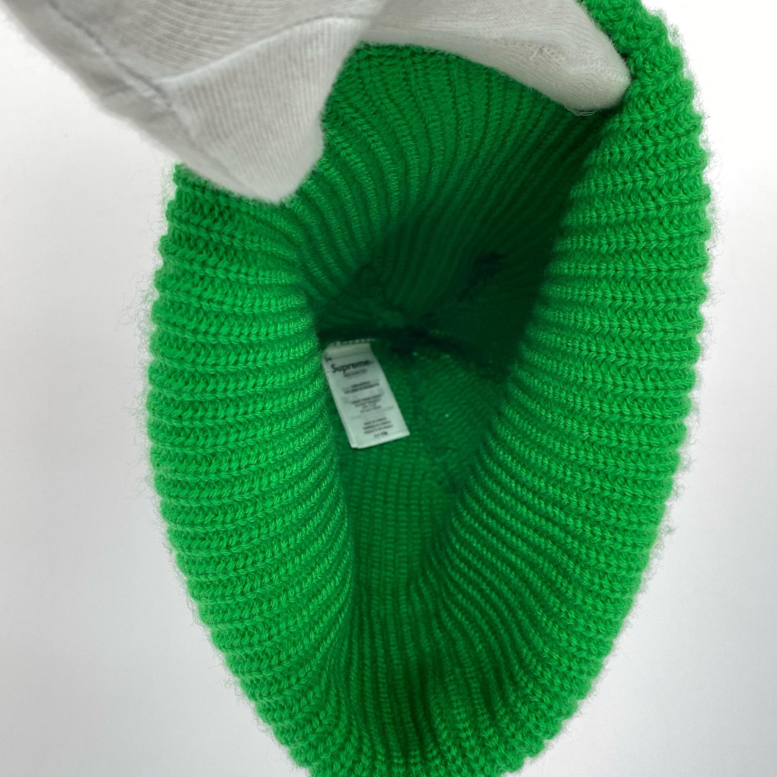 ニットキャップ 25FW loose gauge beanie 緑 グリーン
