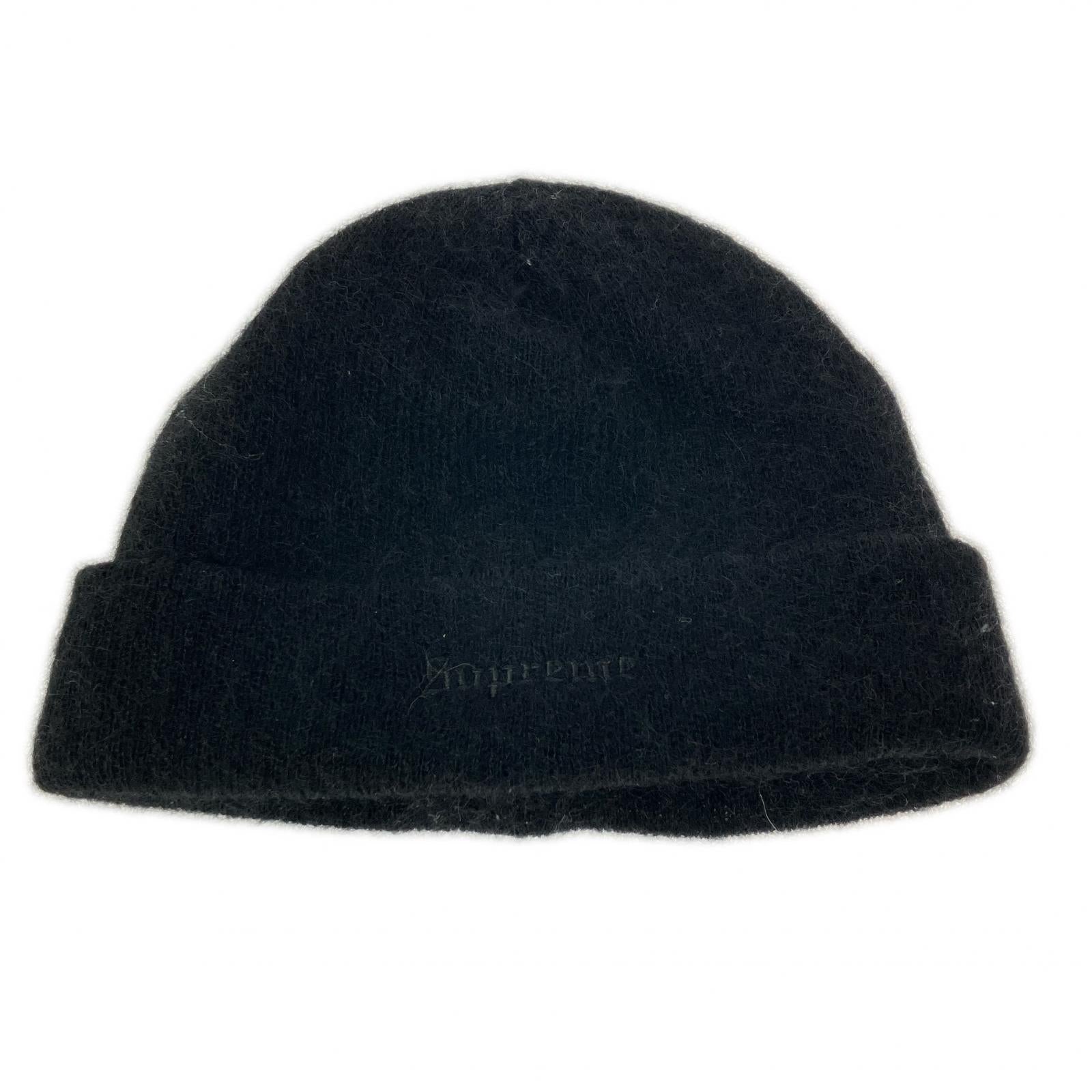 ニットキャップ 25AW Mohair Beanie BLACK 黒 ブラック