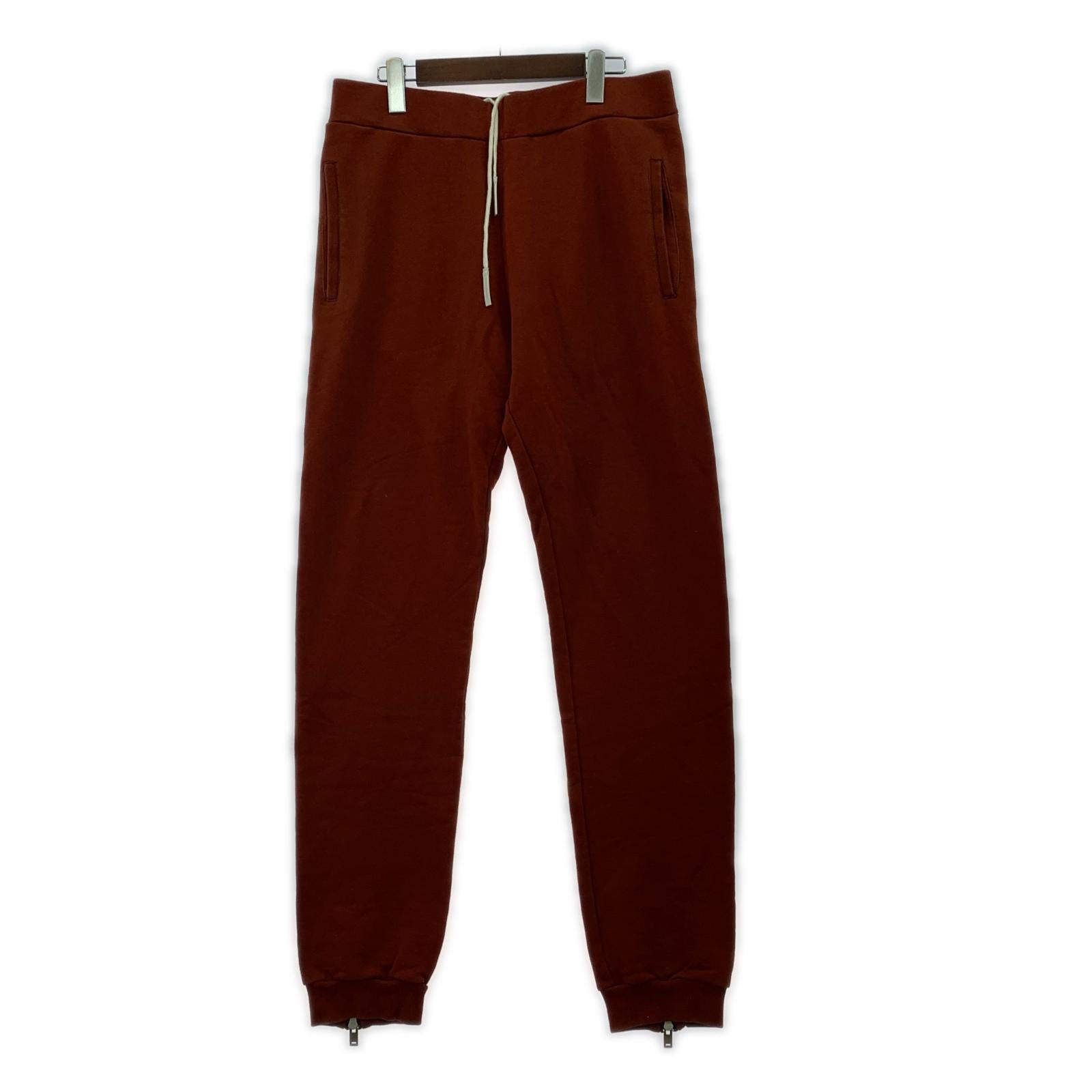 パンツ クロップド スウェット (48) 赤 48 レッド