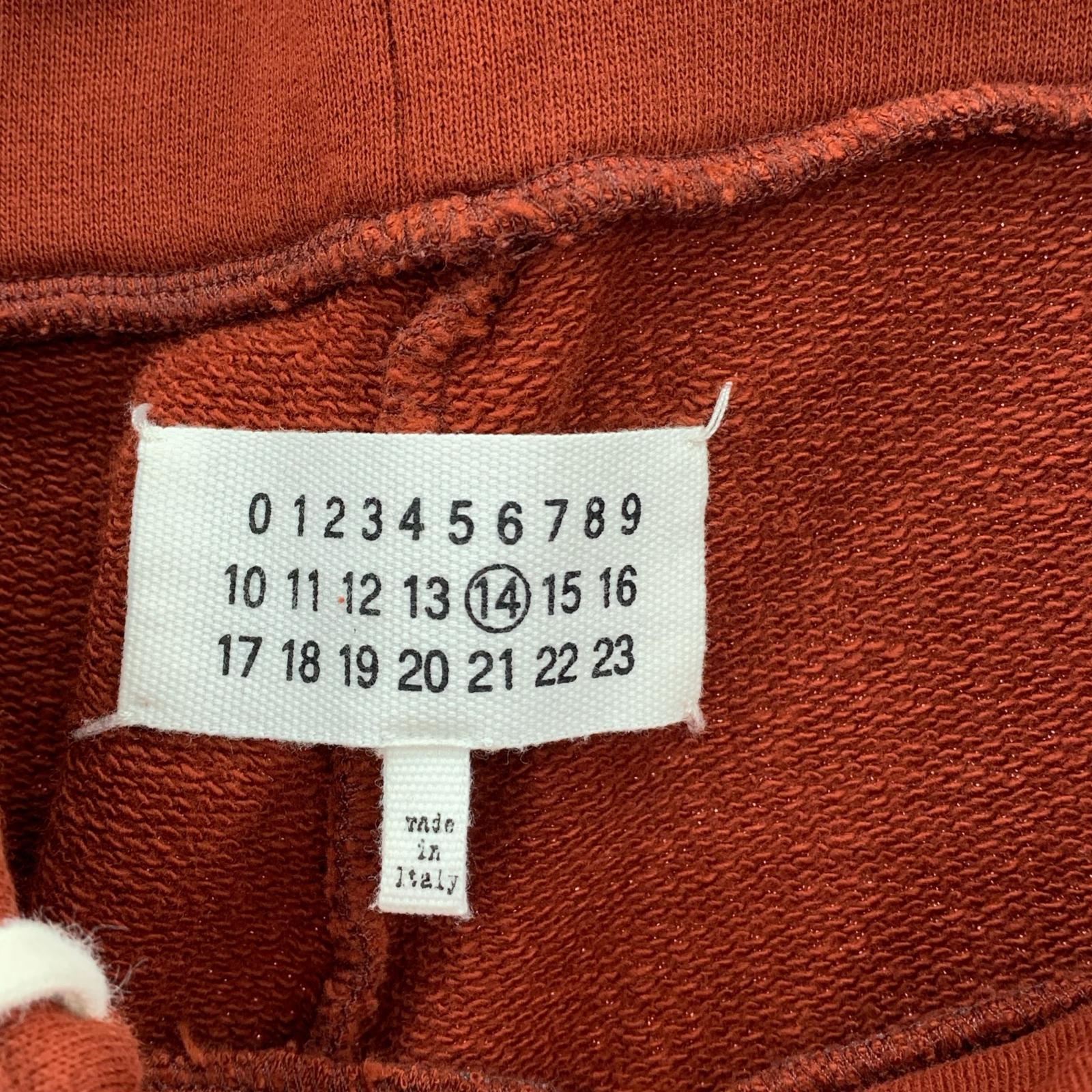 パンツ クロップド スウェット (48) 赤 48 レッド