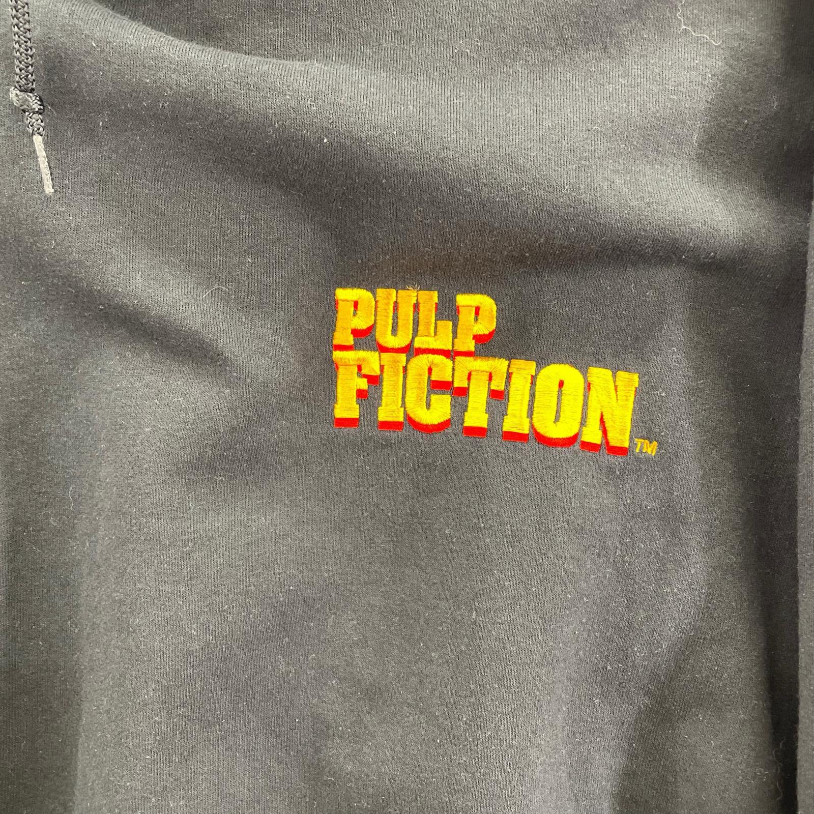 パーカー ×PULP FICTION HOODIE (L) 黒 L ブラック