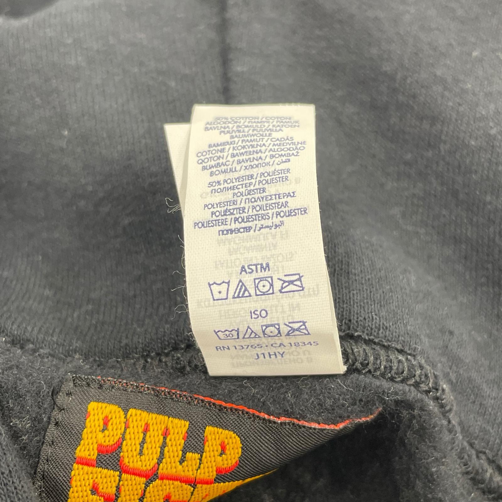 パーカー ×PULP FICTION HOODIE (L) 黒 L ブラック