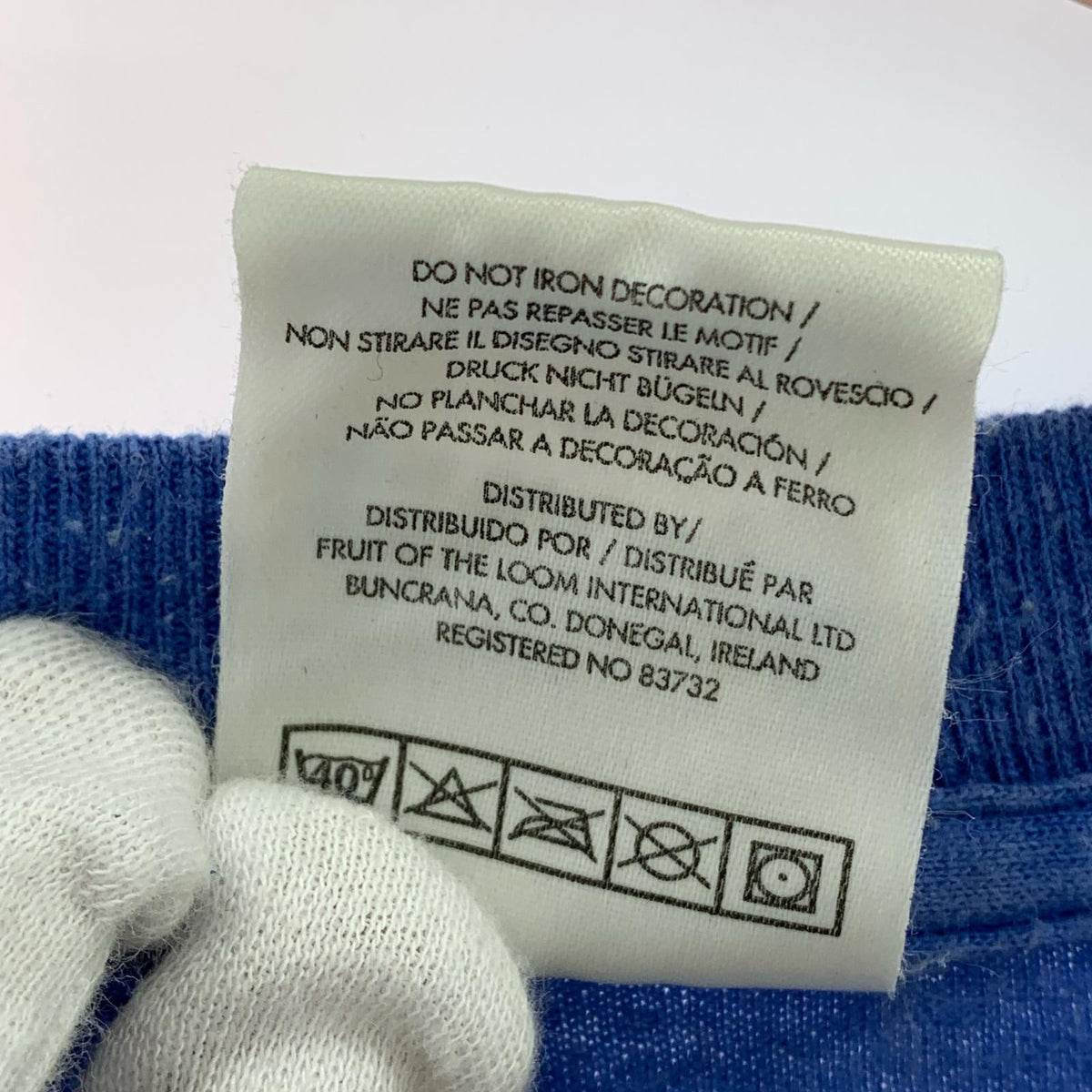 半袖Ｔシャツ 90s THE SIMPSONS NO MORE DUFF! (XL) 青 ブルー