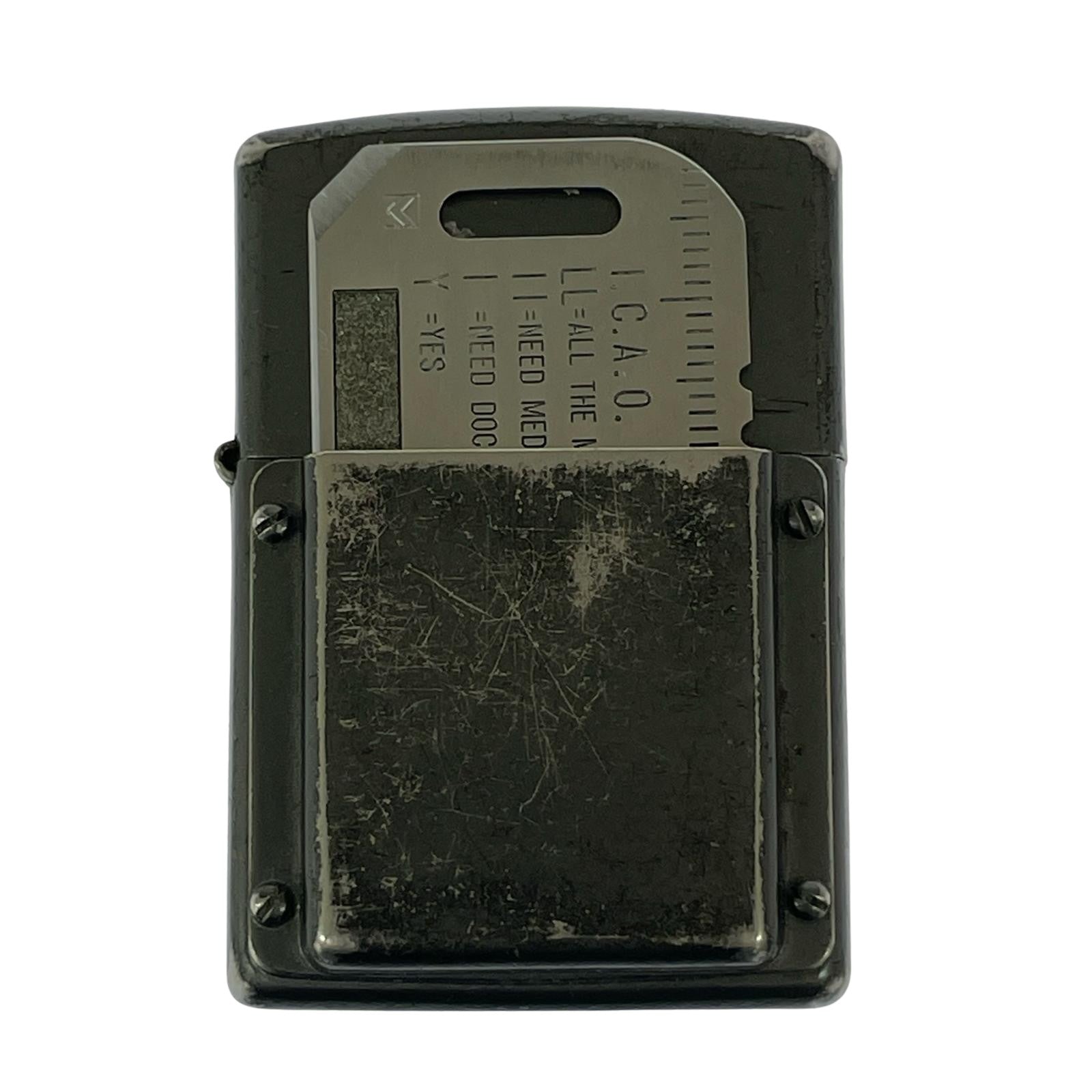 ライター 1932-1992 SURVIVAL GEAR シルバー