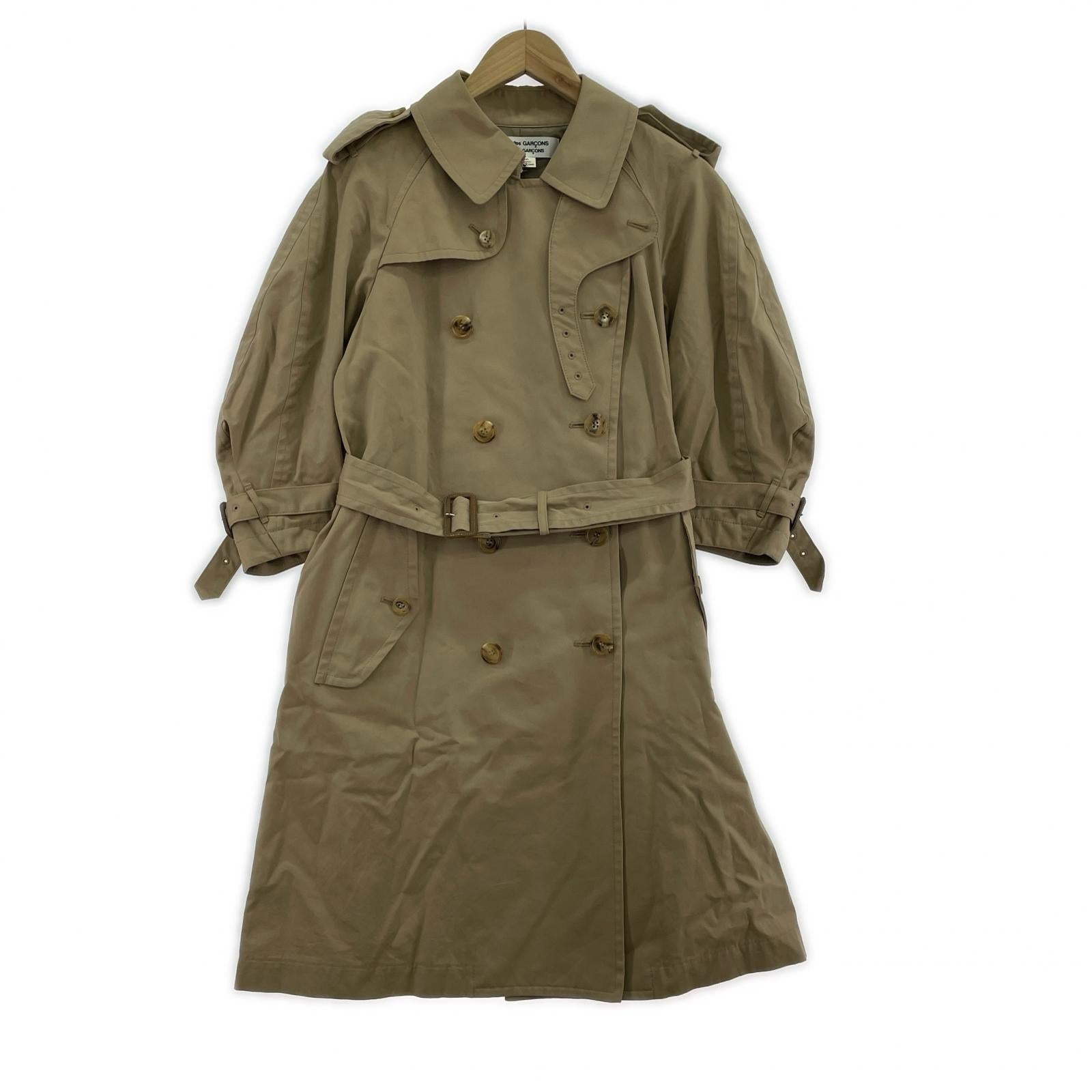 その他アウター COMME des GARCONS 16AW トレンチコート S ベージュ