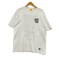 半袖Ｔシャツ SNKRDUNK ｺﾗﾎﾞ NOT'EM T ﾎﾜｲﾄ M ホワイト