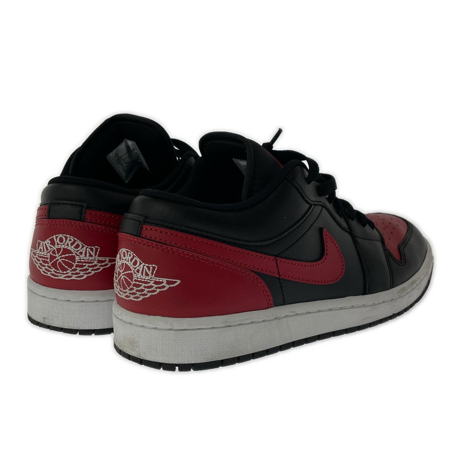 スニーカー AIR JORDAN 1 LOW 赤 (27.0) 27cm (US9 UK8 1/2 EU44)