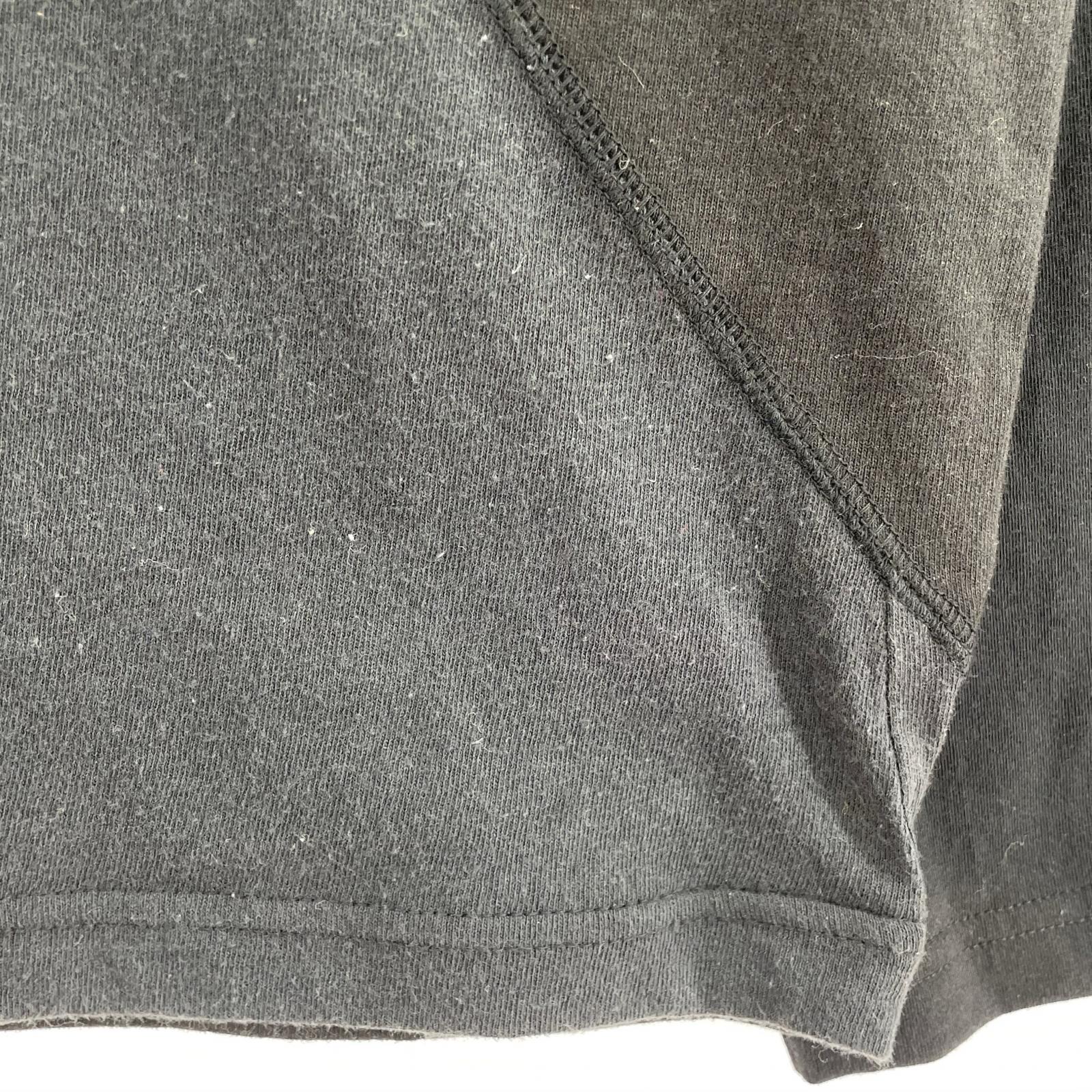 長袖Ｔシャツ ink リメイクバンドTシャツ　タグ付 ブラック