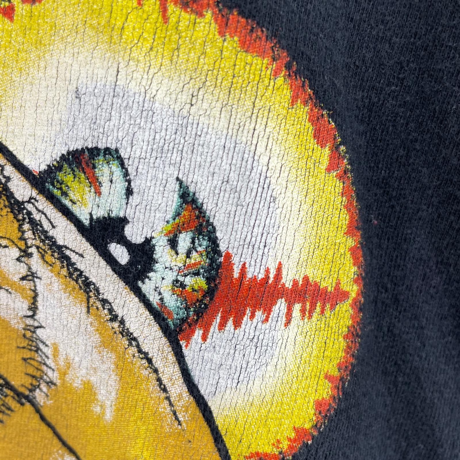 長袖Ｔシャツ ink リメイクバンドTシャツ　タグ付 M ブラック