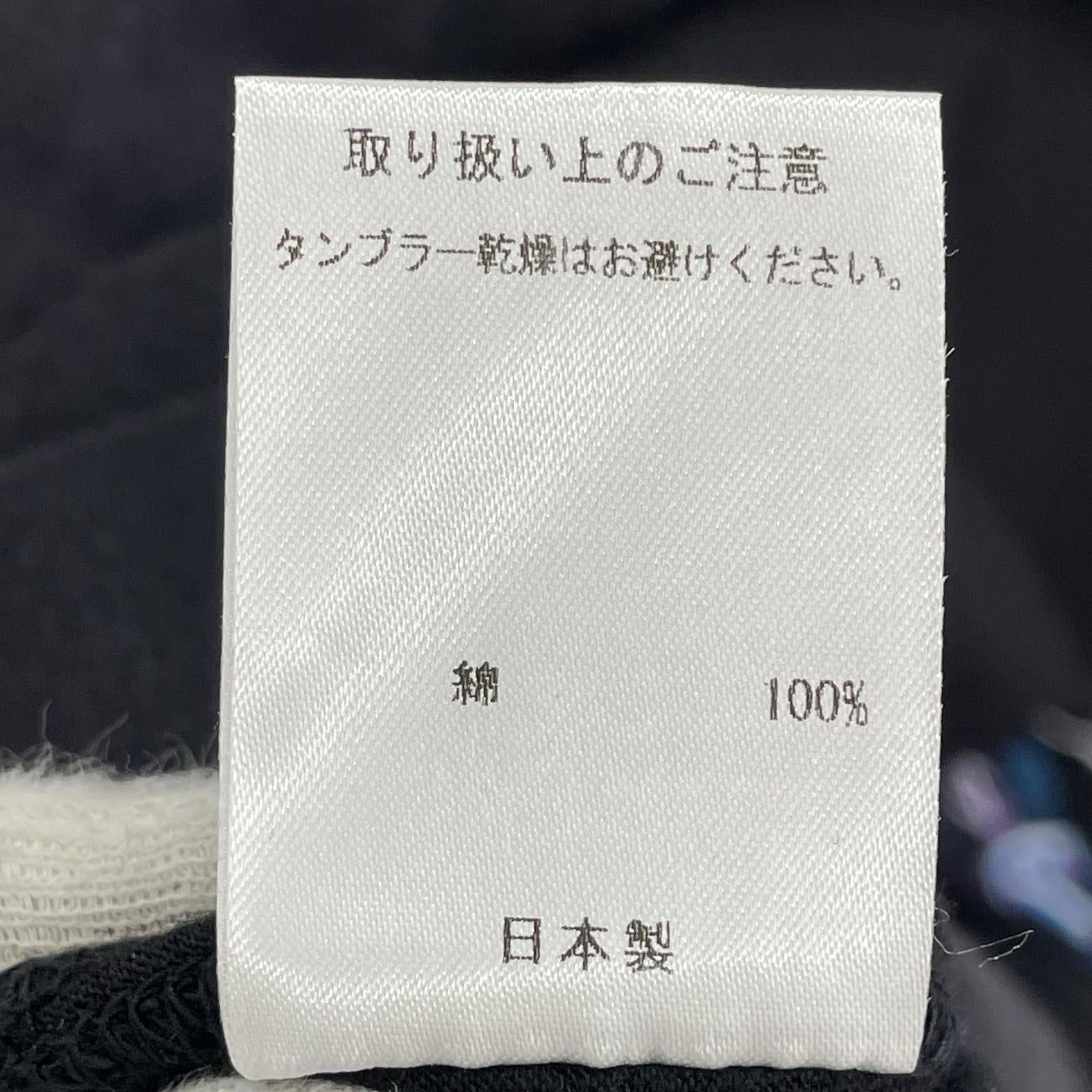 長袖Ｔシャツ ink リメイクバンドTシャツ　タグ付 ブラック
