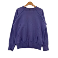 スウェット Steve Mcqueen ラグラン ナス紺 (M) M ネイビー