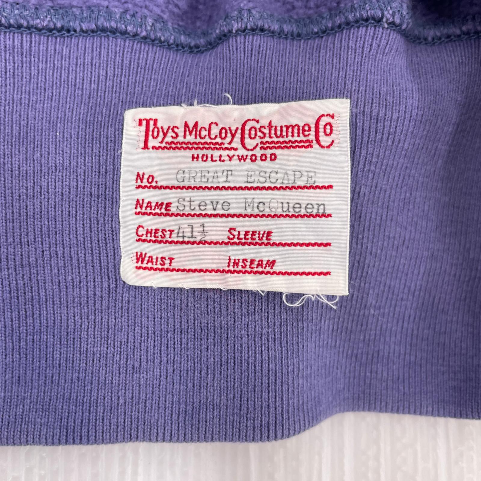 スウェット Steve Mcqueen ラグラン ナス紺 (M) M ネイビー