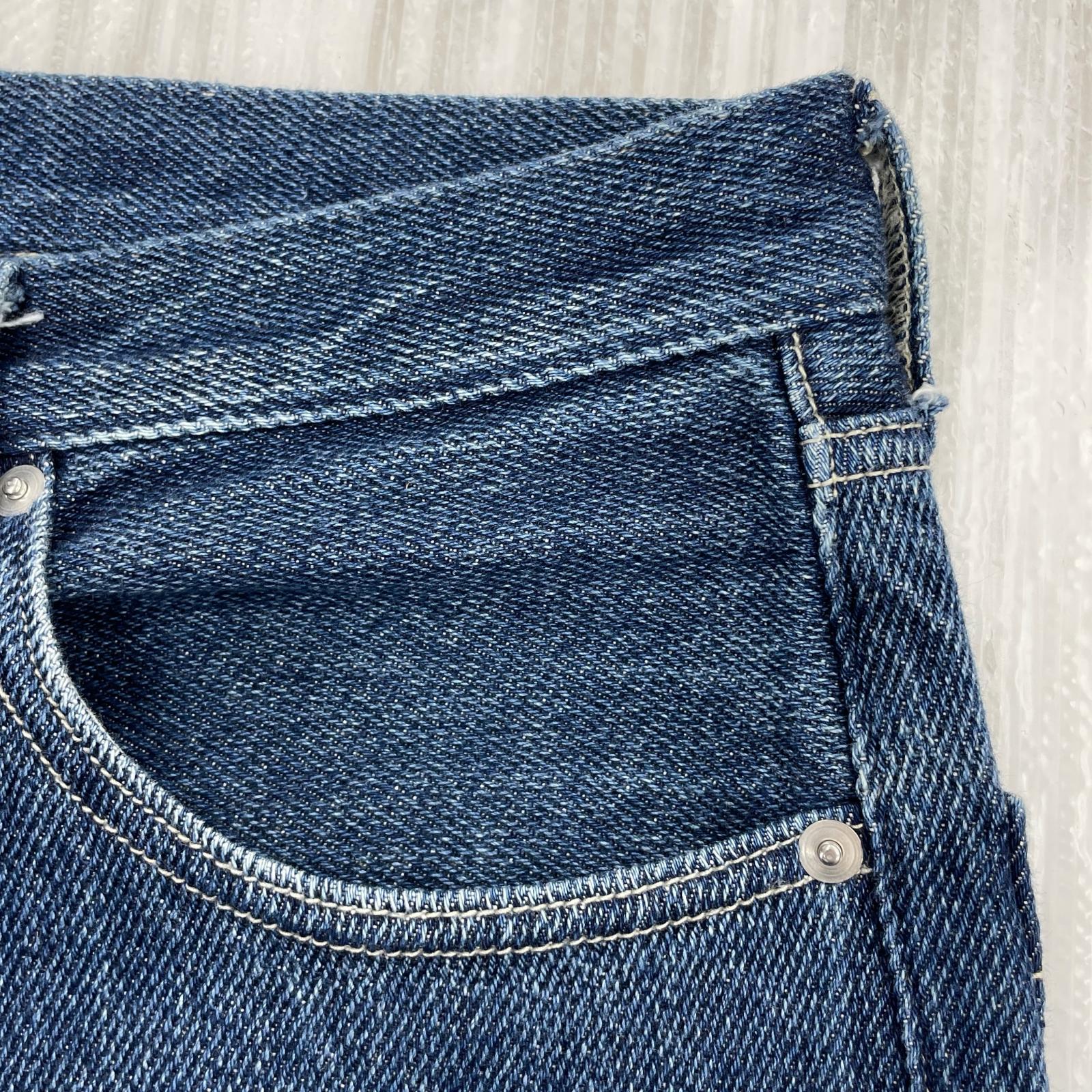 デニムパンツ E？TAT TYPE 001 OXFORD JEANS 46 46 ブルー
